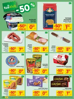 Tuš katalog akcije – veljaven od 12.11.2025 | Stran: 6 | Izdelki: Pašteta, Salama, Orescki, Kovcek