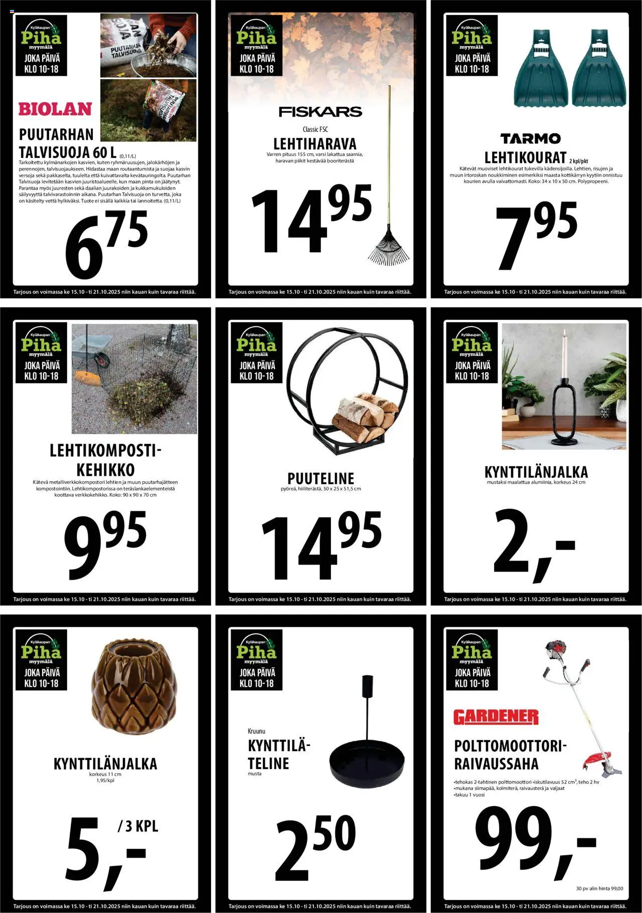 Tuuri tarjoukset – voimassa 15.10.2025 alkaen | Sivu: 28
