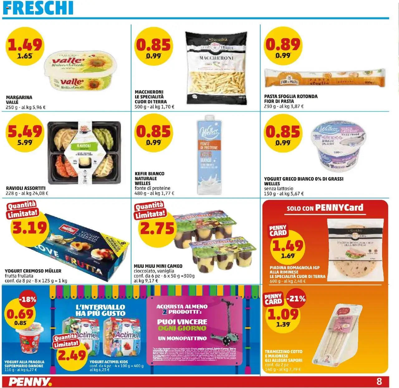 Volantino PENNY del 10.09.2025 | Pagina: 8 | Prodotti: Frutta, Maionese, Tramezzino, Terra