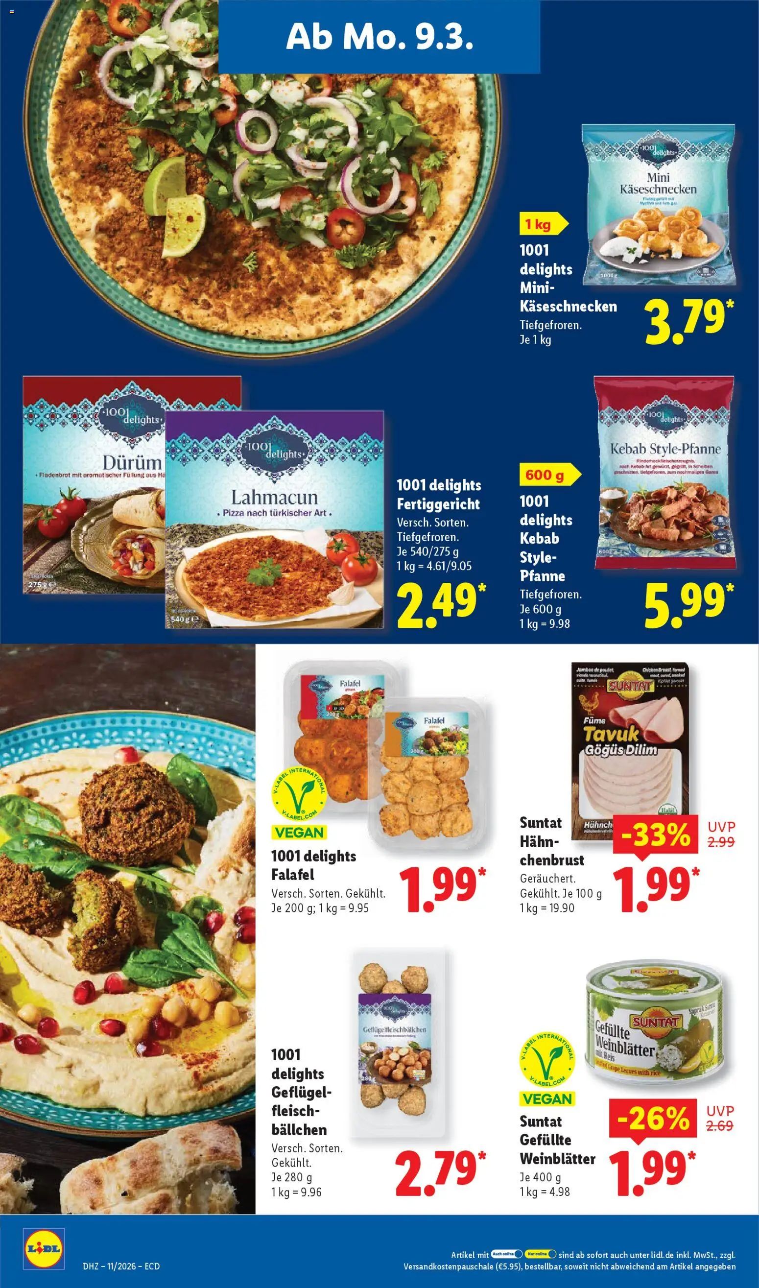 Lidl - Prospekt – gültig ab 09.03.2026 | Seite: 32 | Produkte: Pizza, Reis, Fleisch