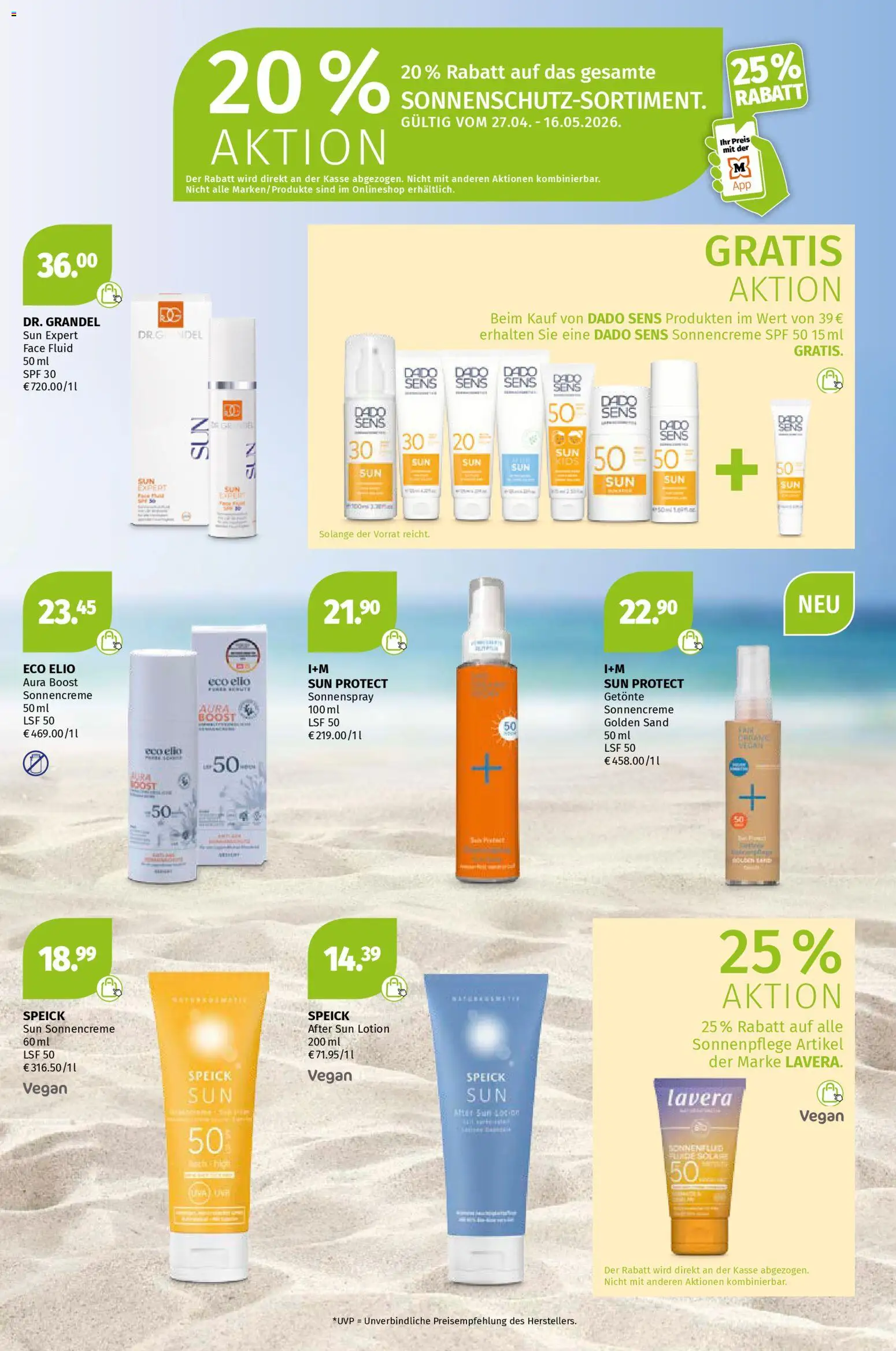 Müller Parfümerie-Highlights – gültig ab 27.04.2026 | Seite: 19 | Produkte: Sonnencreme, After Sun