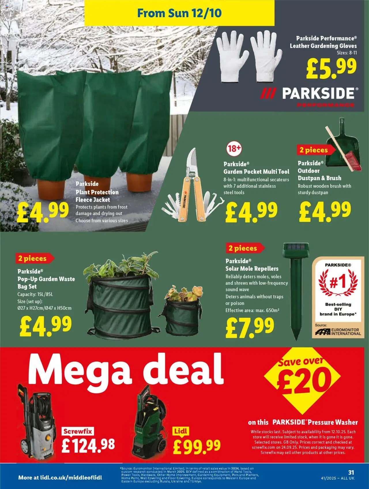{H1} | Page: 31 | Products: Pressure washer, Floor, Gloves, Bag