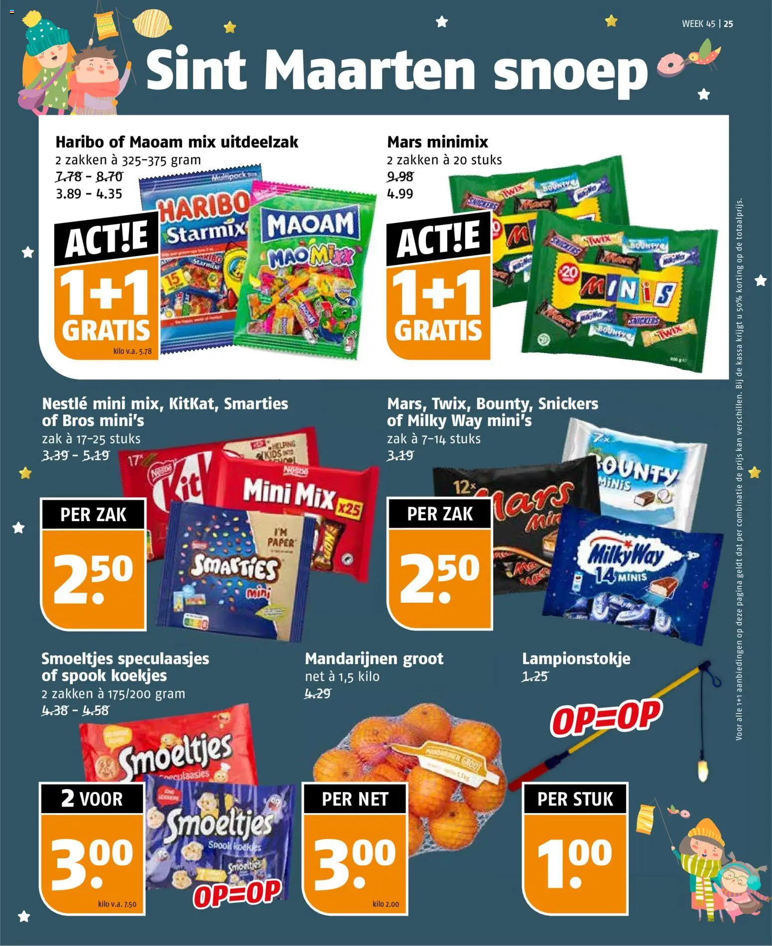 {H1} | Pagina: 25 | Producten: Snoep, Zak, Mars, Twix