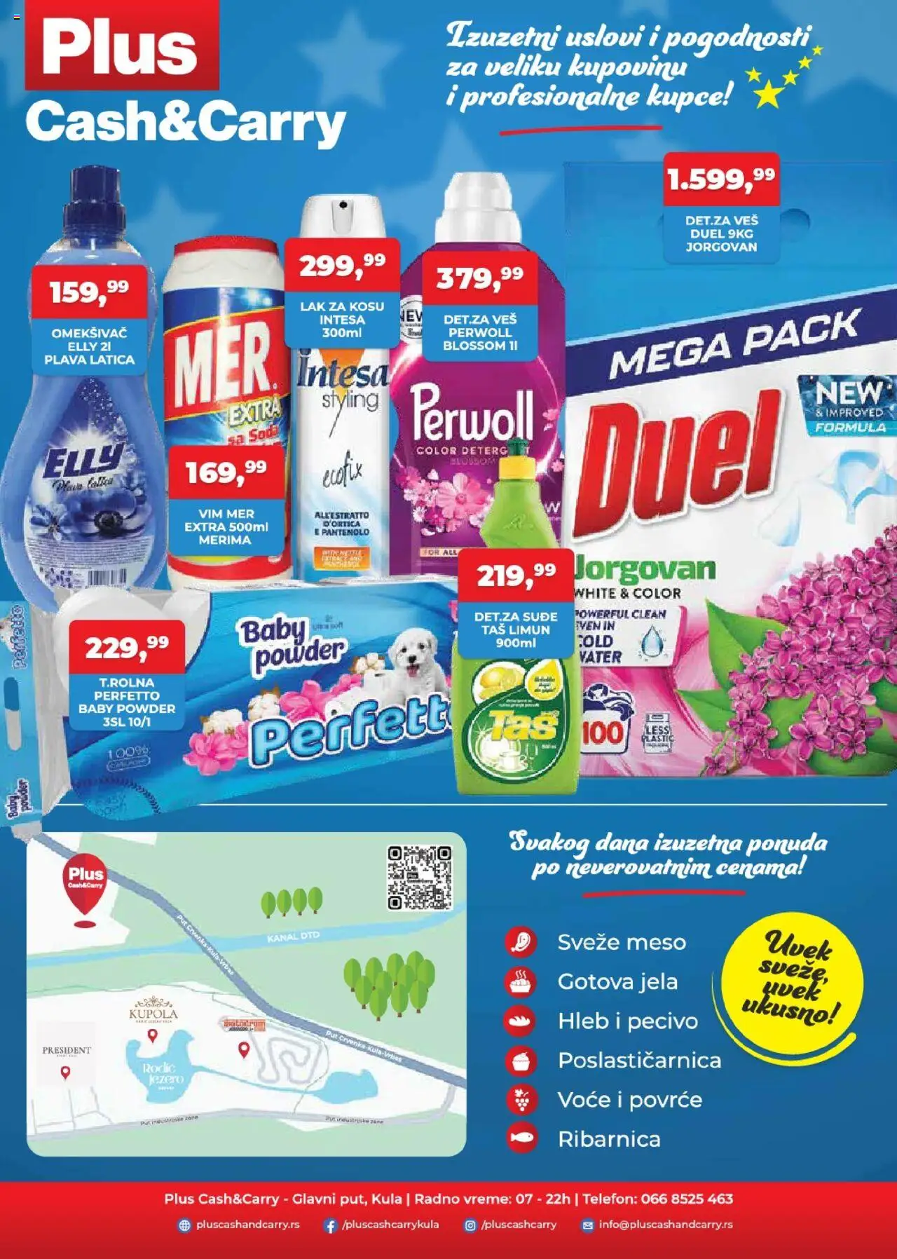 Plus Cash & Carry katalog - važi od 19.09.2025 | Strana: 4 | Proizvode: Telefon, Perwoll, Lak za kosu, Pecivo