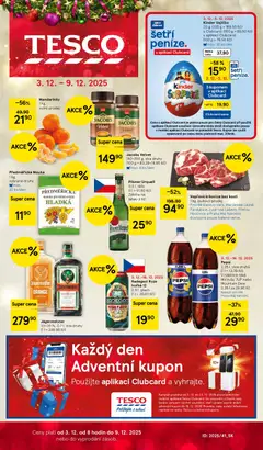 Náhled letáku Tesco leták - Hypermarket od 03.12.2025