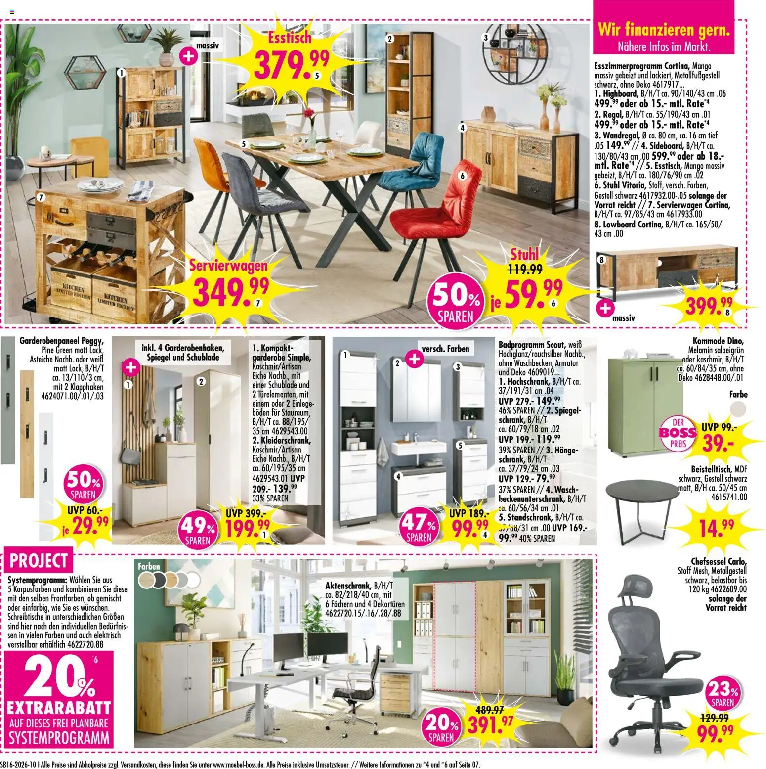 SB Möbel Boss Prospekt 	 – gültig ab 11.04.2026 | Seite: 10