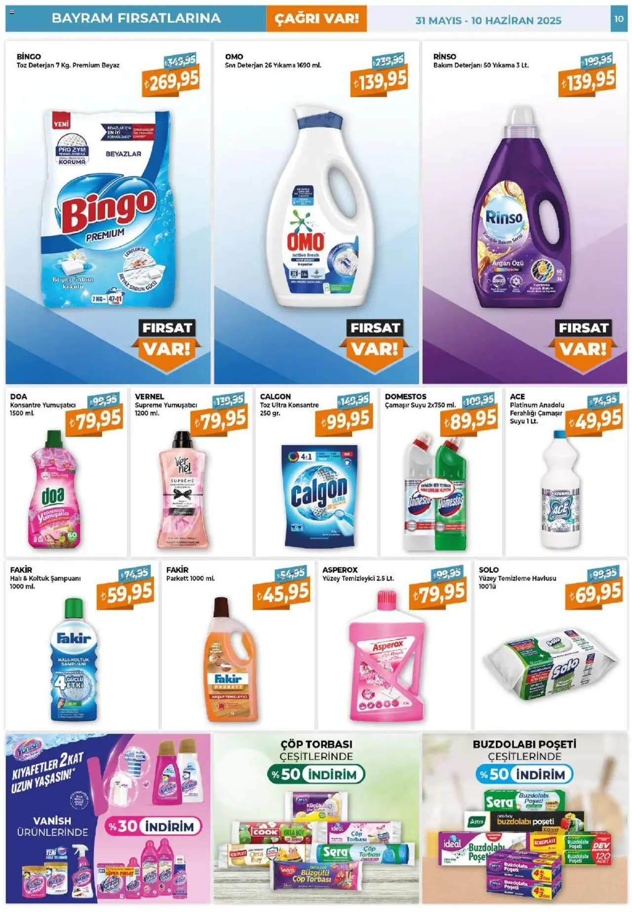 Çağrı Market Katalog - 31.05.2025 tarihinden itibaren geçerlidir | Sayfa: 10 | Ürünler: Koltuk, Çöp torbası, Halı, Yüzey temizleyici