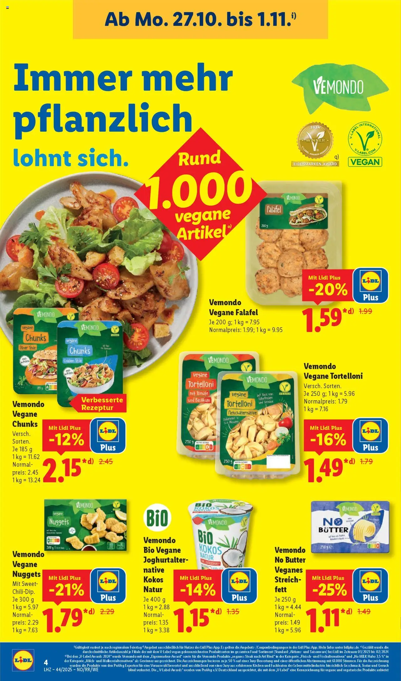 Lidl Prospekt Düsseldorf – gültig ab 27.10.2025 | Seite: 8 | Produkte: Butter, Steak