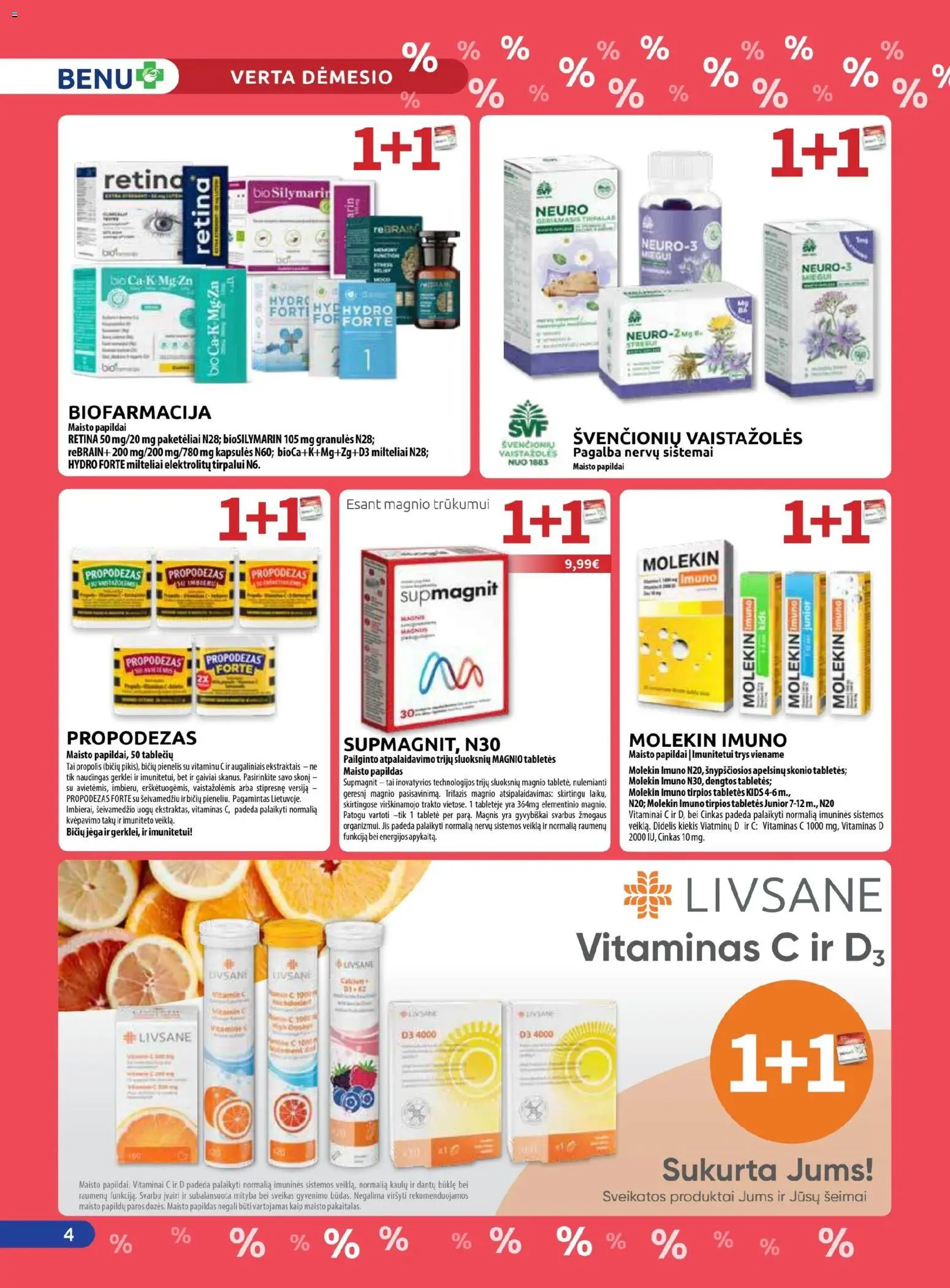 BENU akcijos nuo 01.11.2025 | Puslapis: 4