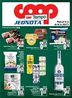 COOP Jednota leták │ platný od 14.08.2025 | Strana: 25