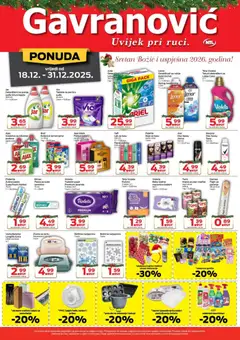 Katalog Gavranović - Pregled kataloga iz trgovine Gavranović, vrijedi od 18.12.2025 | Stranica: 5