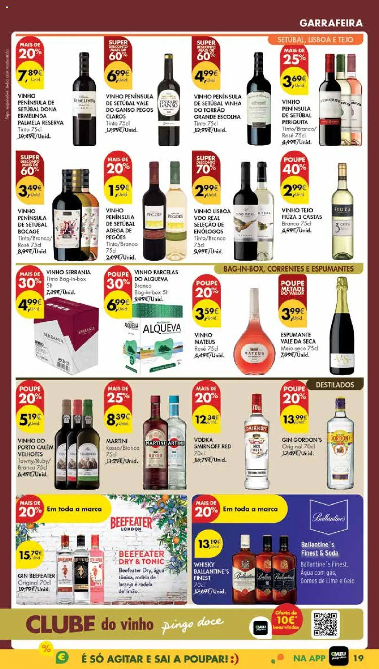 Pingo Doce Poupe Esta Semana Madeira │ válido de 12.08.2025 | Página: 19 | Produtos: Agua, Espumante, Vodka, Soda