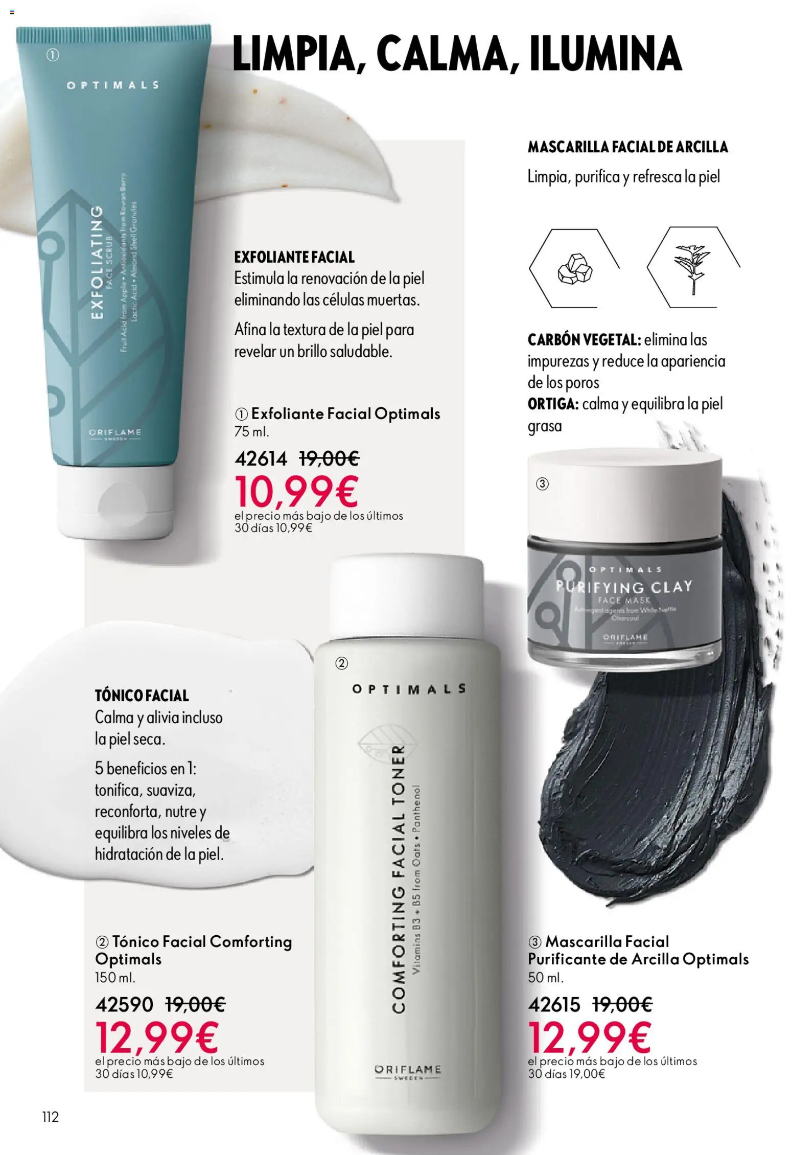 Oriflame - Catálogo Campaña 16 │ válido desde el 19.11.2025 | Página: 112 | Productos: Mascarilla facial, Apple, Γαύρος, Toner