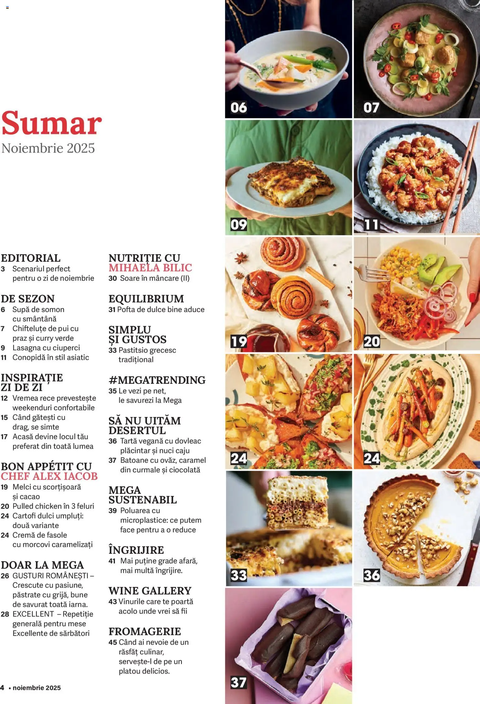 Noul catalog Mega Image – valabil de la 30.10.2025 | Pagină: 4 | Produse: Taneli organik hardal, Hacıyatmaz Kedi Oyuncağı, Cacao, Nuci