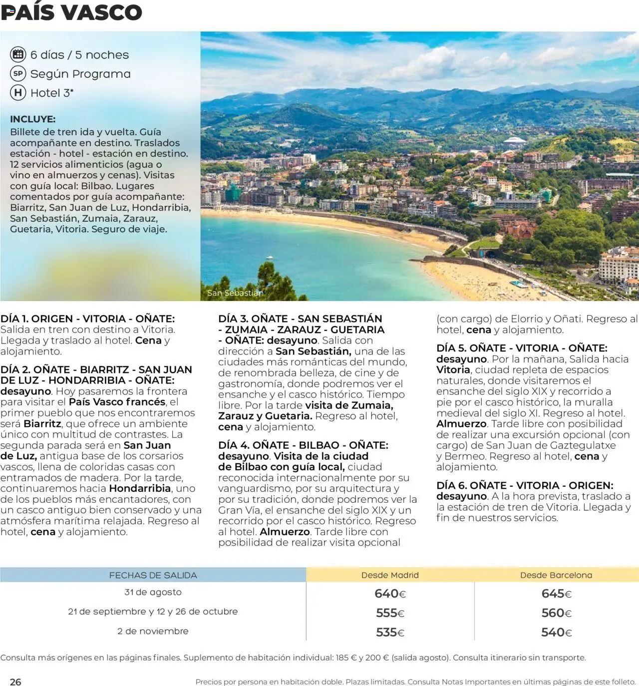 Viajes El Corte Inglés folleto │ válido desde el 01.04.2025 | Página: 26 | Productos: Vino