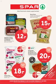 Eksempel på tilbudsavis Spar - Tilbudsavis fra butik Spar gyldig fra 25.07.2025