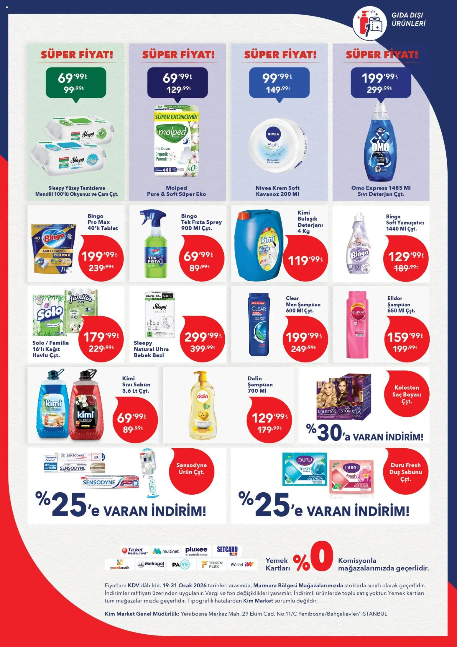 Kim Market Katalog - Marmara Insert - 19.01.2026 tarihinden itibaren geçerlidir | Sayfa: 6 | Ürünler: Raf, Şampuan, Sabun, Ocak