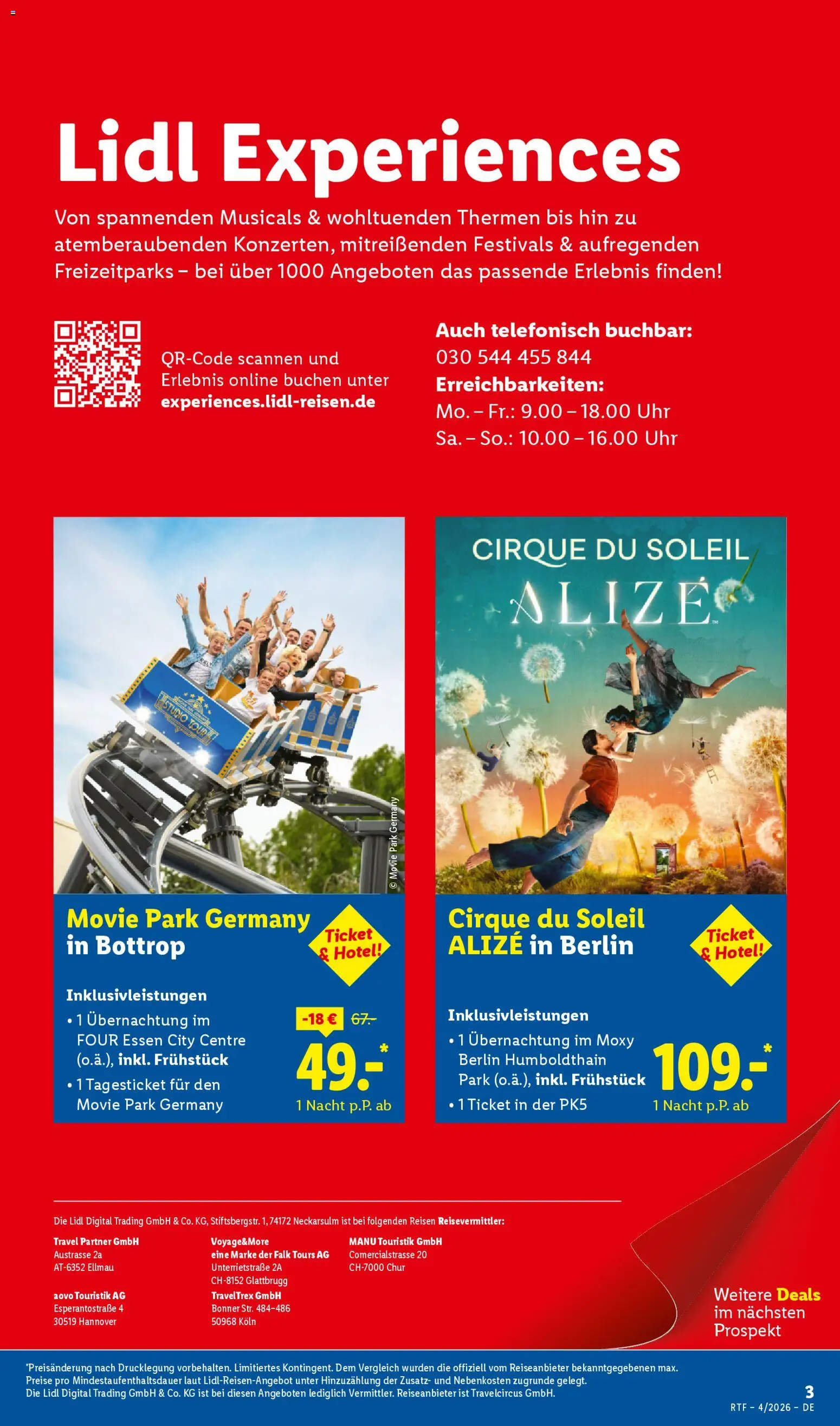 Lidl Reisen Prospekt 	 – gültig ab 11.04.2026 | Seite: 3 | Produkte: Uhr