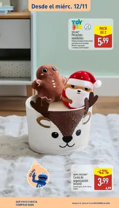 Vista previa Aldi folleto Península válido desde el 10.11.2025 | Página: 20 | Productos: Cesta