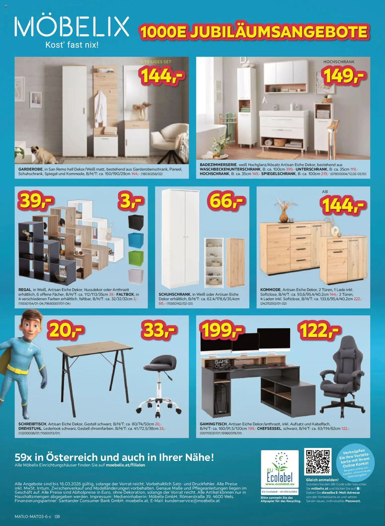 Möbelix Angebote gültig ab 10.03.2026 | Seite: 8 | Produkte: Spiegel