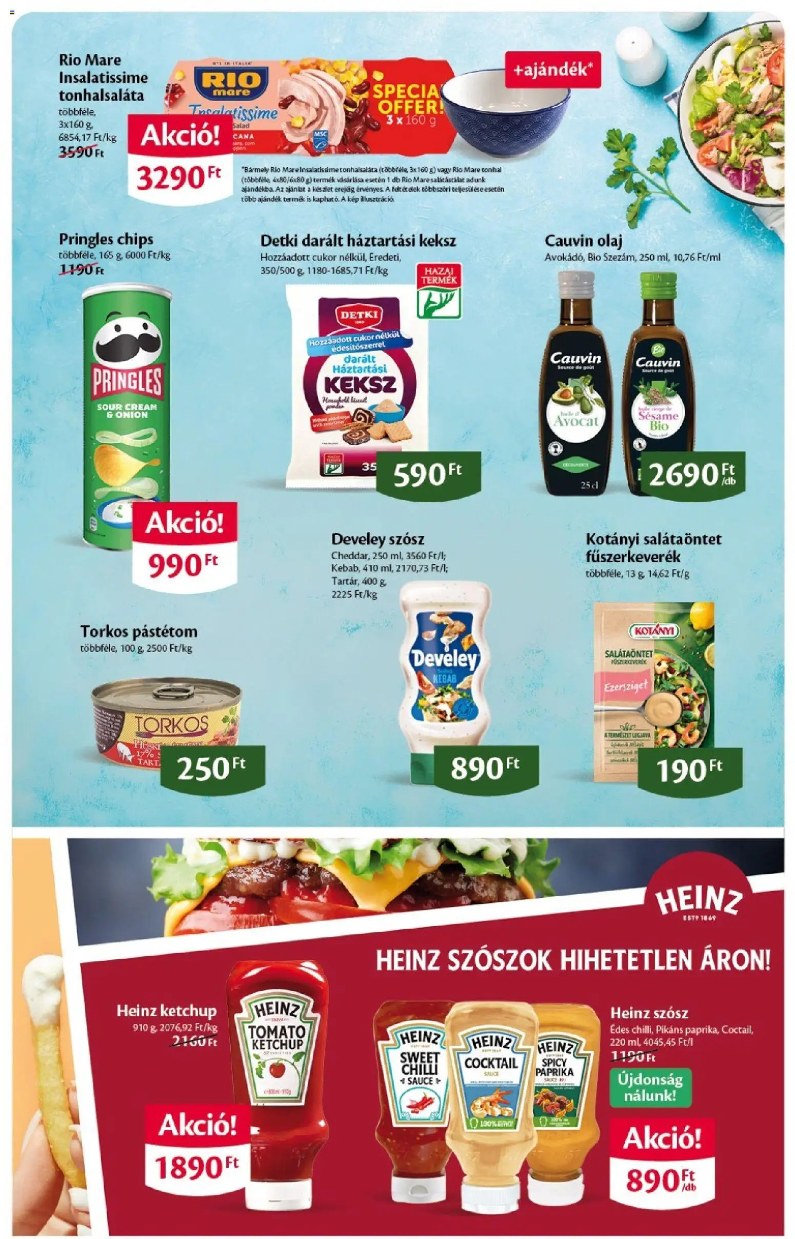 EcoFamily akciós ujság - amely érvényes a következő dátumtól: 09.04.2026 | Oldal: 3 | Termékek: Háztartási keksz, Olaj, Ketchup, Keksz