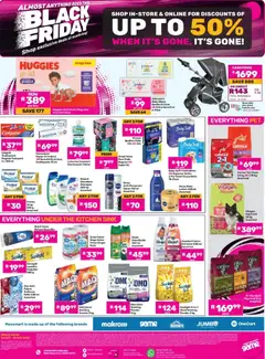 Game specials catalogue – valid from 24.10.2025 | Page: 12 | Products: Pants, Pads, Towel, Dog food
