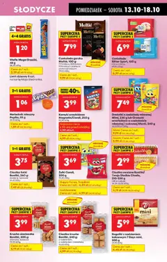 Pogląd oferty "Czekolada gorzka Meltié, 100 g:, 70% kakao, 85% kakao, 70% kakao z płatkami pomarańczowymi" - ważna od 13.10.2025 | Strona: 57