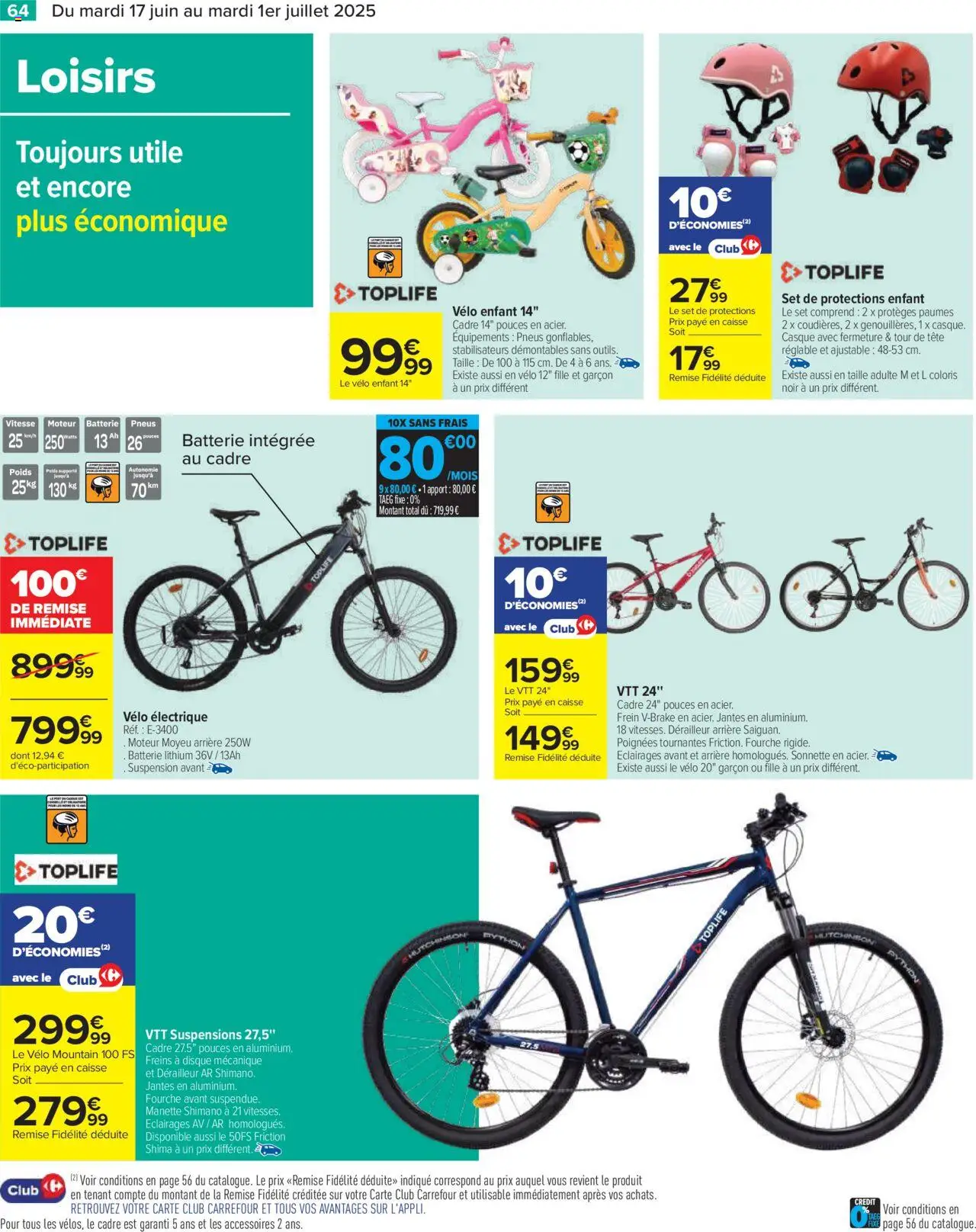  | Page: 66 | Produits: Vélo, Pneus, Poignées, Batterie