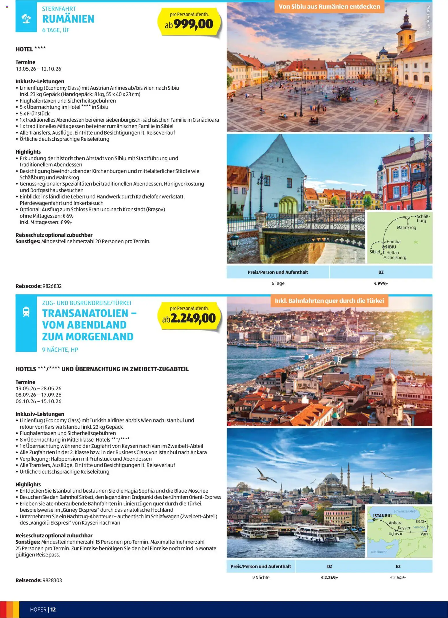 Hofer Wanderlust gültig ab 25.02.2026 | Seite: 12