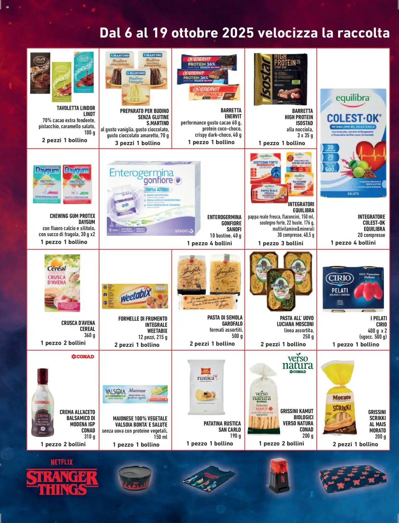 Volantino Conad del 10.10.2025 | Pagina: 14 | Prodotti: Uova, Maionese, Barretta, Mais