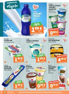 Katalog Studenac - Pregled kataloga iz trgovine Studenac, vrijedi od 01.04.2026 | Stranica: 22 | Proizvodi: Sir, Jogurt, Puding, Kiselo vrhnje