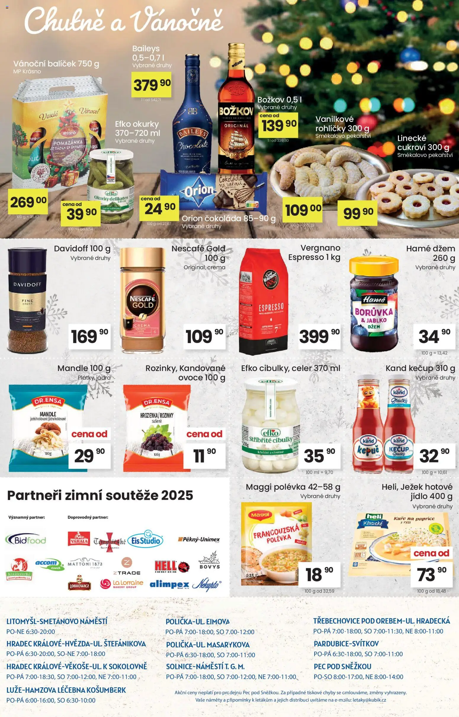 Kubík leták od 09.12.2025 | Strana: 4 | Produkty: Nescafé, Pomazánka, Mandle, Celer