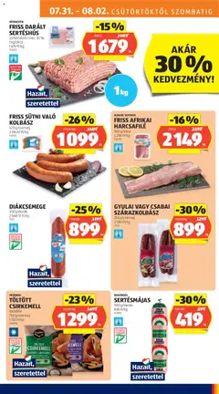 Aldi akciós ujság - amely érvényes a következő dátumtól: 31.07.2025 | Oldal: 9