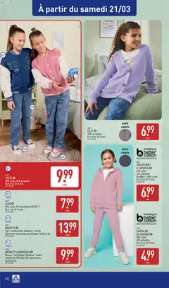 Aldi - Prévisualisation de Aldi - Catalogue de la semaine 12 valide à partir de 17.03.2026 | Page: 34 | Produits: Gilet, Veste, Pantalon, Baskets