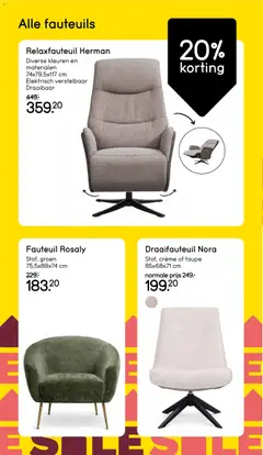 Leen Bakker - Folder - Voorbeeld van een folder van Leen Bakker, geldig van 22.12.2025 | Pagina: 14 | Producten: Fauteuil, Crème