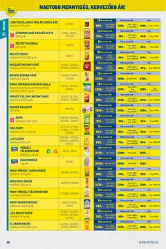 Metro - Nagy Ajánlatok Kiskereskedőknek - amely érvényes a következő dátumtól: 01.12.2025 | Oldal: 20