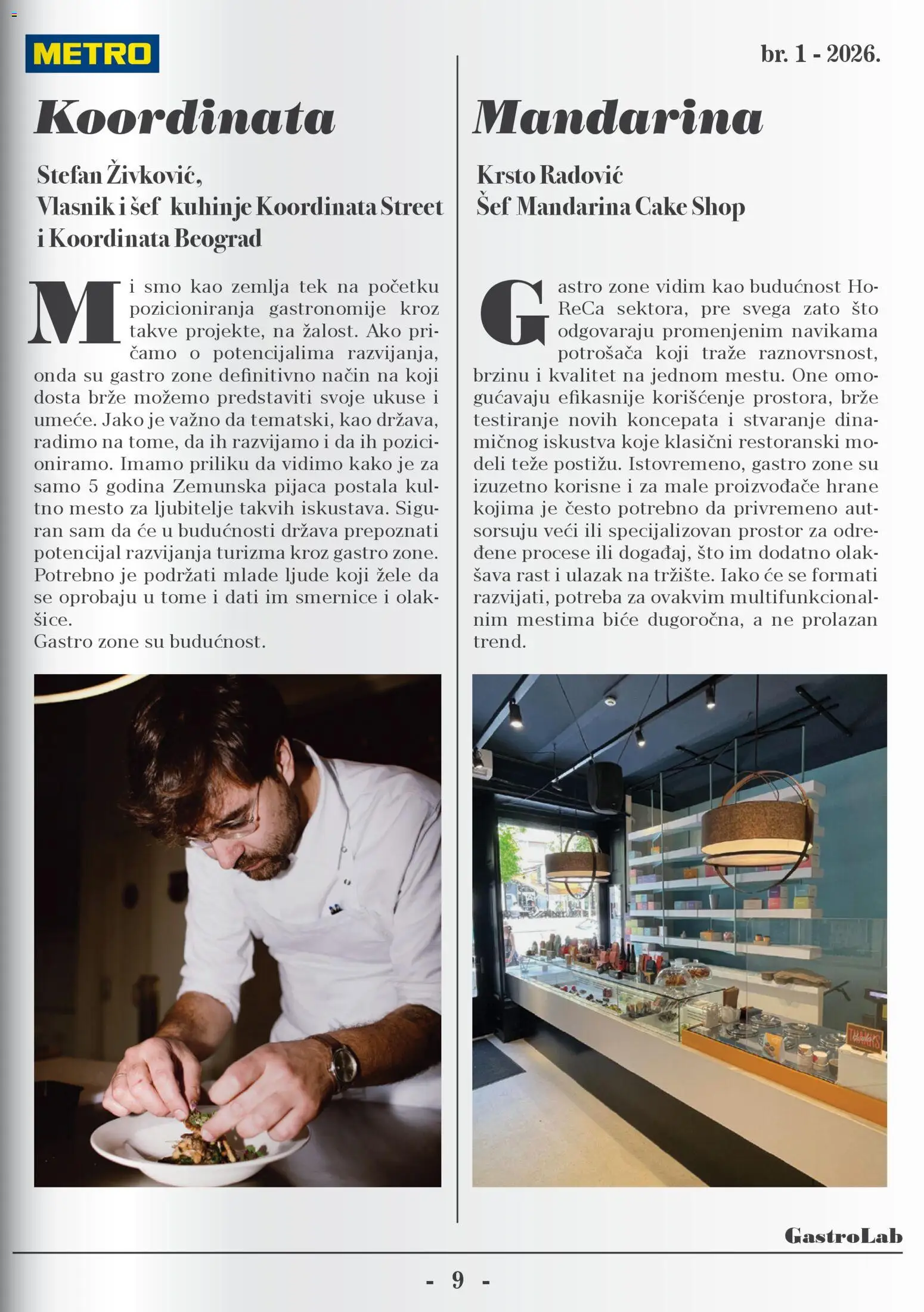 Metro katalog - važi od 13.01.2026 | Strana: 9 | Proizvode: Mandarina, Sto, Zemlja