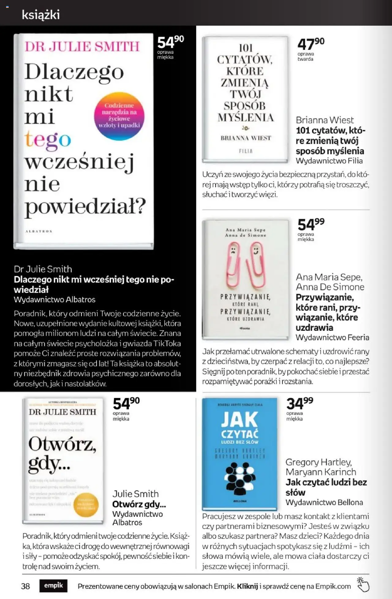 Empik promocje od 18.06.2025 | Strona: 38 | Produkty: Książki