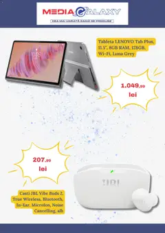 Ofertele Media Galaxy valabile de la 05.02.2026 | Pagină: 2 | Produse: Tabletă, Căști