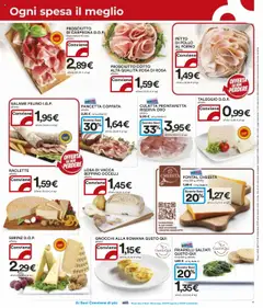 Volantino Ipercoop del 11.09.2025 | Pagina: 17 | Prodotti: Prosciutto Cotto, Pancetta, Data, Gnocchi