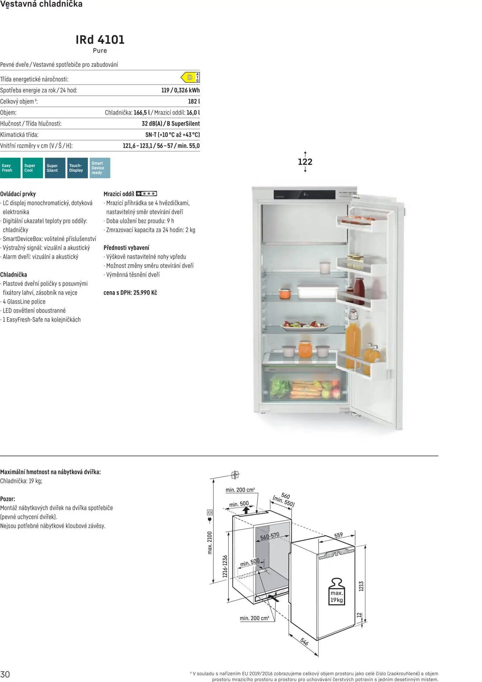 Möbelix leták - Liebherr od 01.10.2025 | Strana: 30 | Produkty: Zásobník, Police, Elektronika, LED
