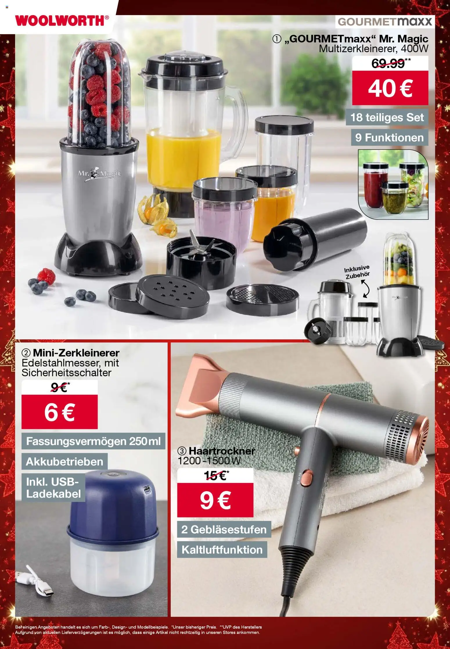 Woolworth Flugblatt gültig ab 31.10.2025 | Seite: 33 | Produkte: USB, Haartrockner