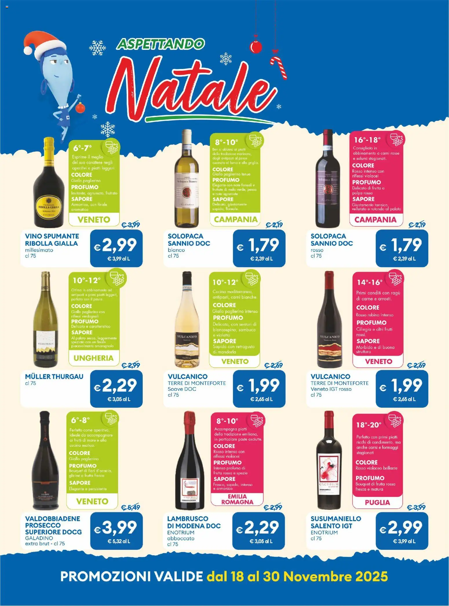 Volantino MD Discount del 18.11.2025 | Pagina: 15 | Prodotti: Frutta, Pesca, Ragú, Profumo
