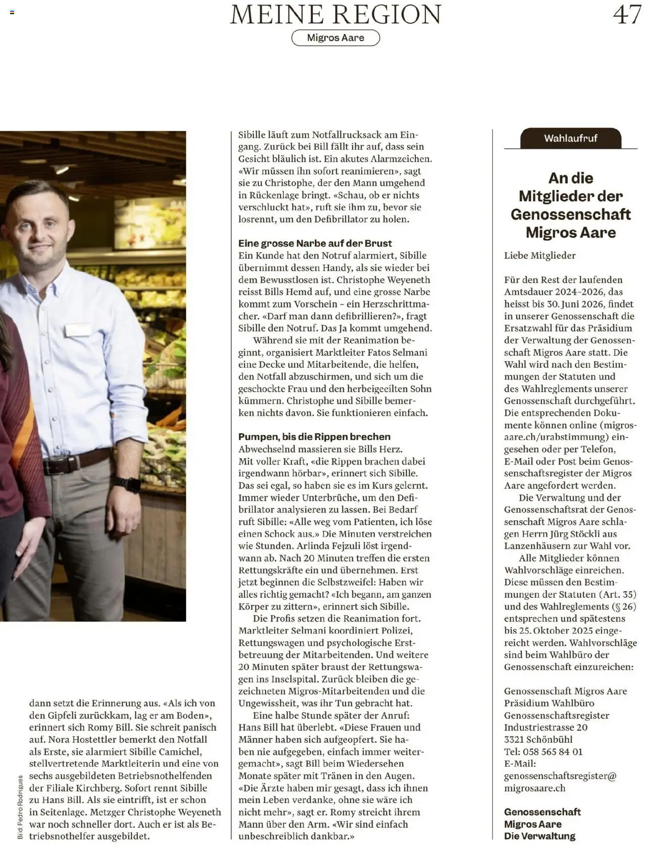 Migros Magazin – gültig ab 06.10.2025 | Seite: 47 | Produkte: Decke, Gipfeli, Hemd