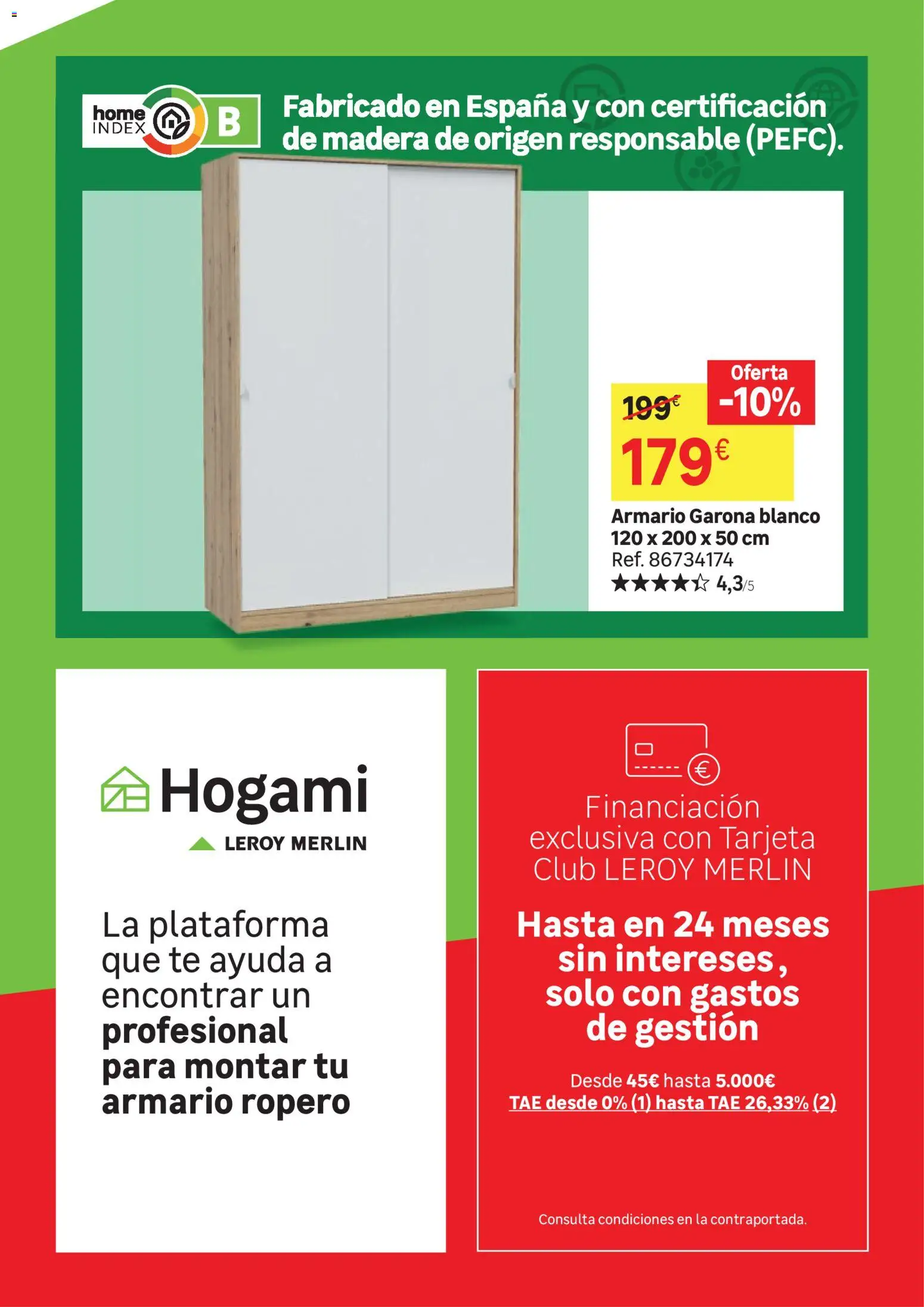 Leroy Merlin catálogo │ válido desde el 03.02.2026 | Página: 47 | Productos: Casque moto, Té, Armario