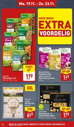 Aldi -  Folder week 47  - Voorbeeld van een folder van Aldi, geldig van 17.11.2025 | Pagina: 12 | Producten: Taco, Lasagne, Pavilon, Citrompótló tabletta