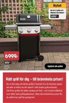Jula erbjudanden - Förhandsvisning av reklamblad från butik Jula aktuell från 26.02.2026 | Sida: 28 | Produkter: Grill, Gasolgrill