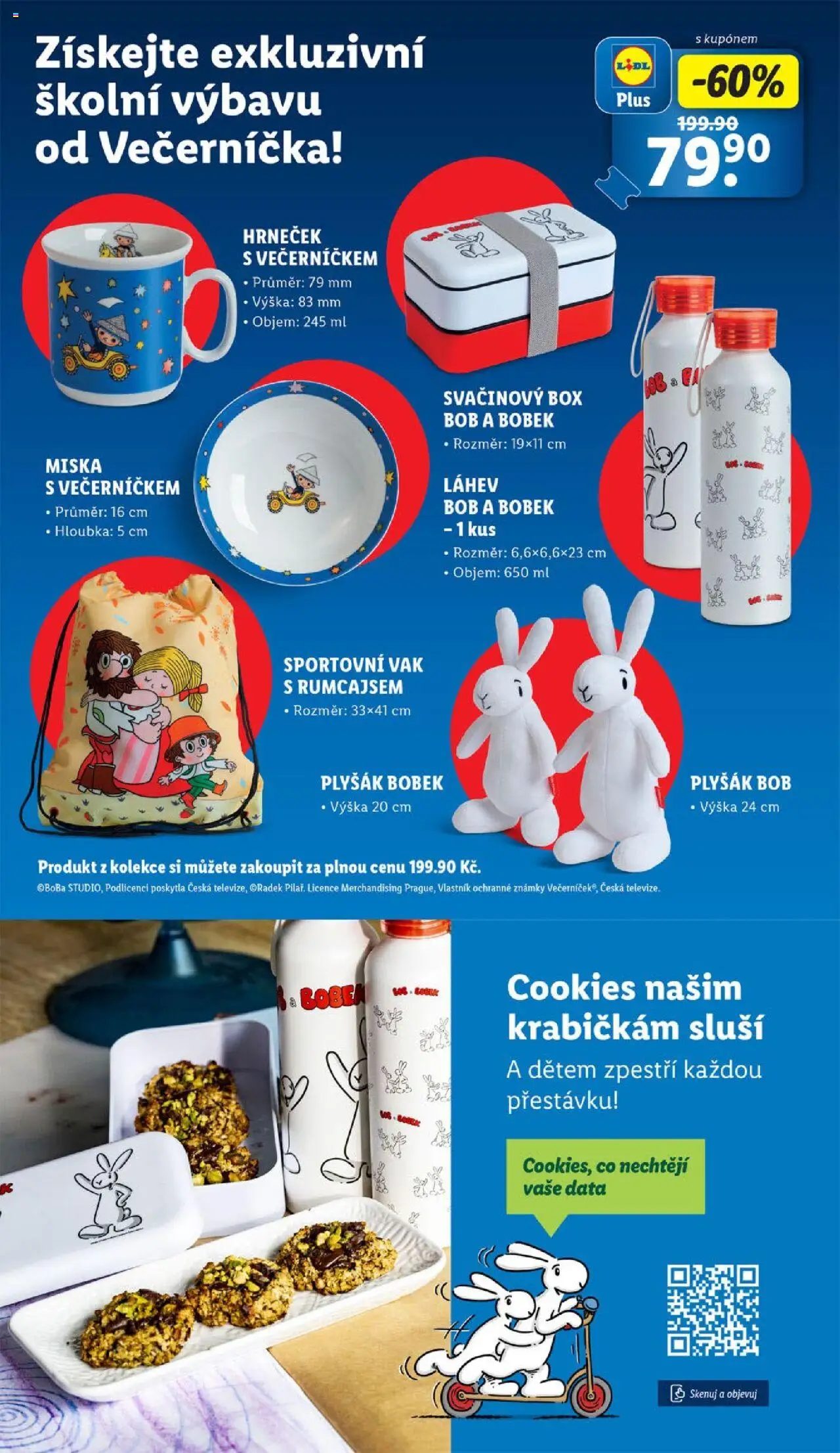 Lidl leták od 15.09.2025 | Strana: 9 | Produkty: Box, Známky, Cookies, Plyšák