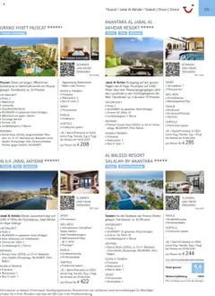 TUI Prospekt  Asien, Afrika, Orient & Indischer Ozean 2025/26 	 ab 01.11.2025 gültig | Seite: 225