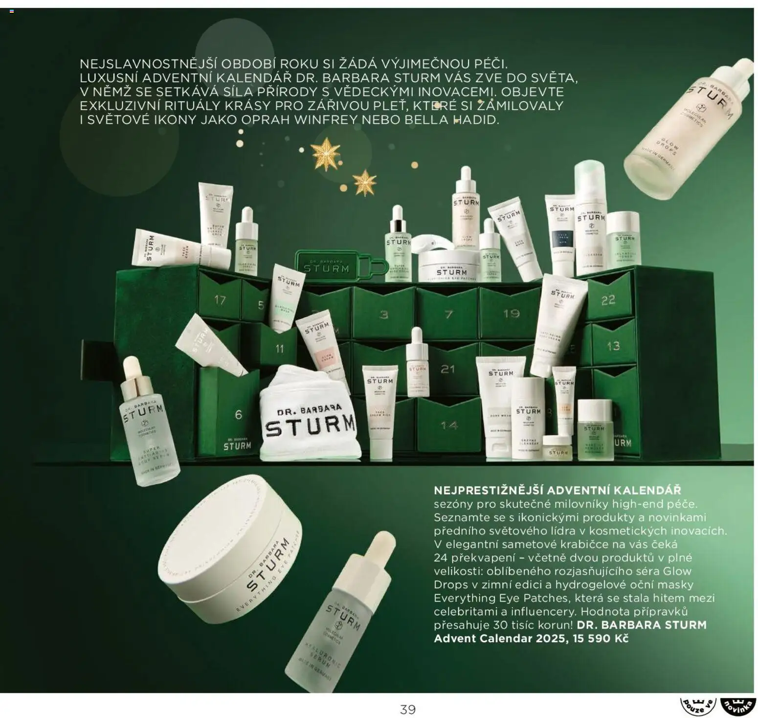 FAnn katalog Vánoce 2025 od 30.10.2025 | Strana: 39 | Produkty: Sérum, Adventní kalendář, Kalendář